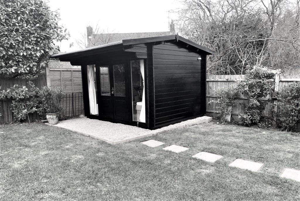 Odysee garden office exterior